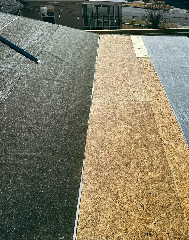 Roof repair project in Forest Hills, Wilmington, NC