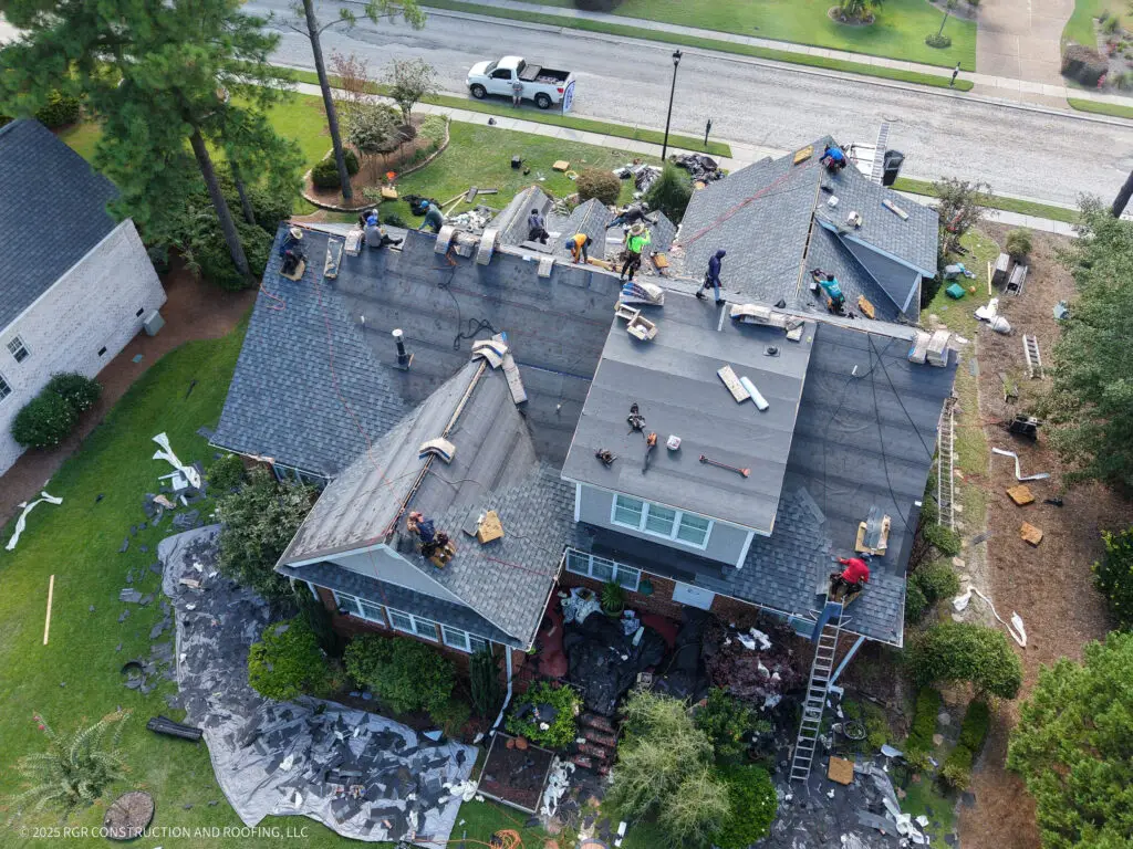 FORTIFIED residential roof replacement in Waterford Leland NC by RGR Construction & Roofing built for storm resistance and coastal durability