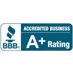 Better Business Bureau accredited business with A plus rating