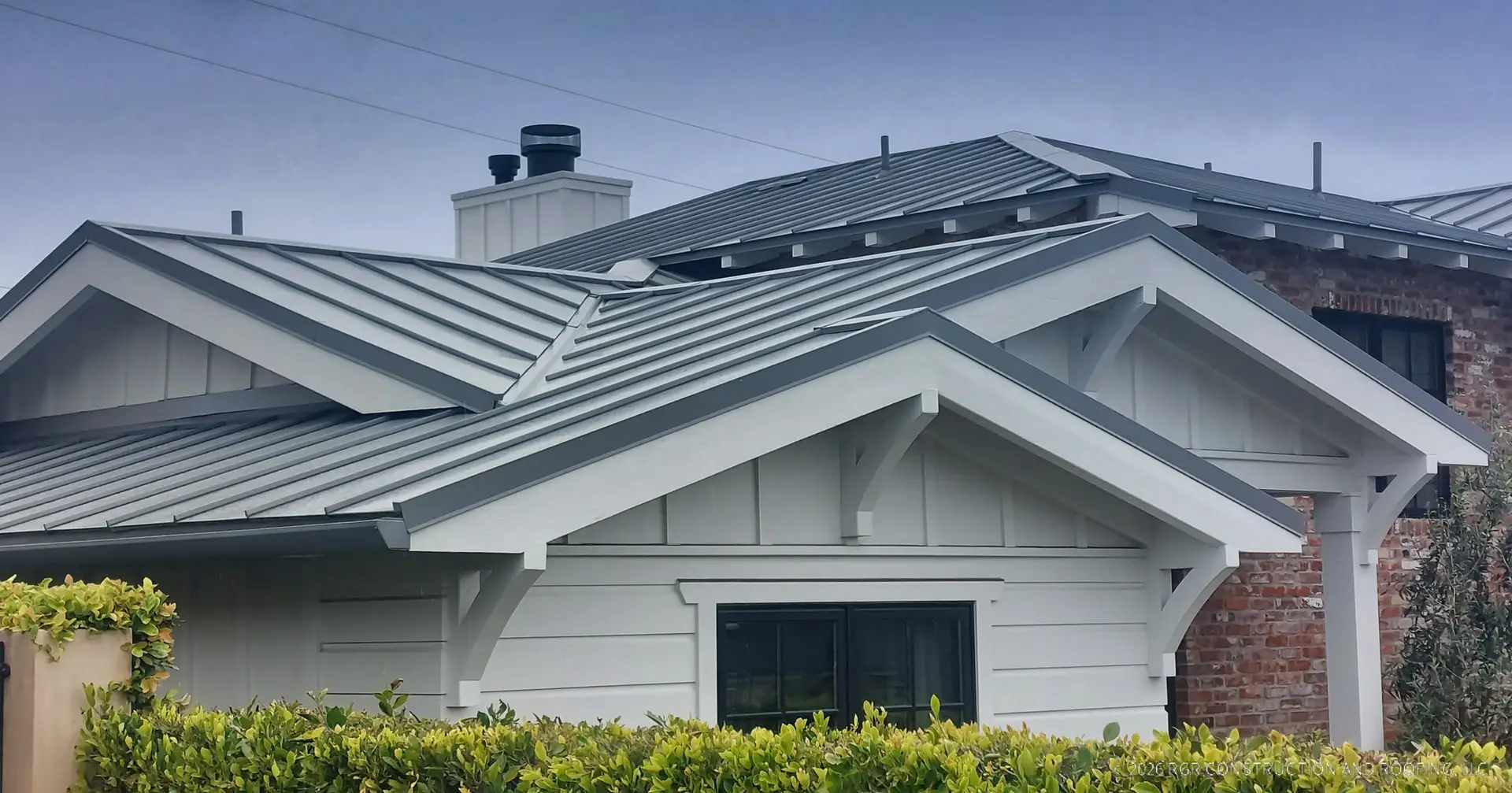 Standing seam metal roof replacement in Wilmington North Carolina