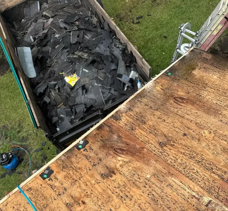 Residential roofing in Wilmington NC by RGR Construction & Roofing, a trusted commercial roofing company and commercial roofer near me specializing in flat roof and roof repairs.