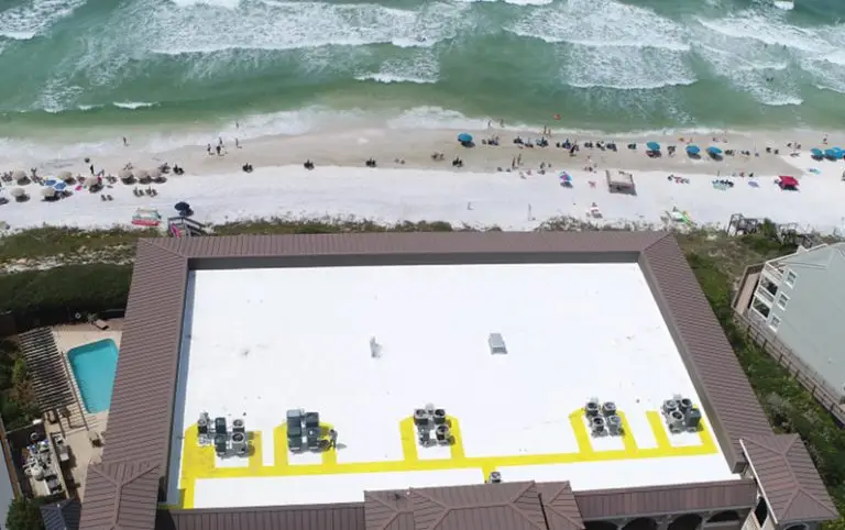 Commercial roofing contractor in Wilmington NC providing commercial roof repair, flat roof repair, and TPO roof repairs by RGR Construction and Roofing, LLC.