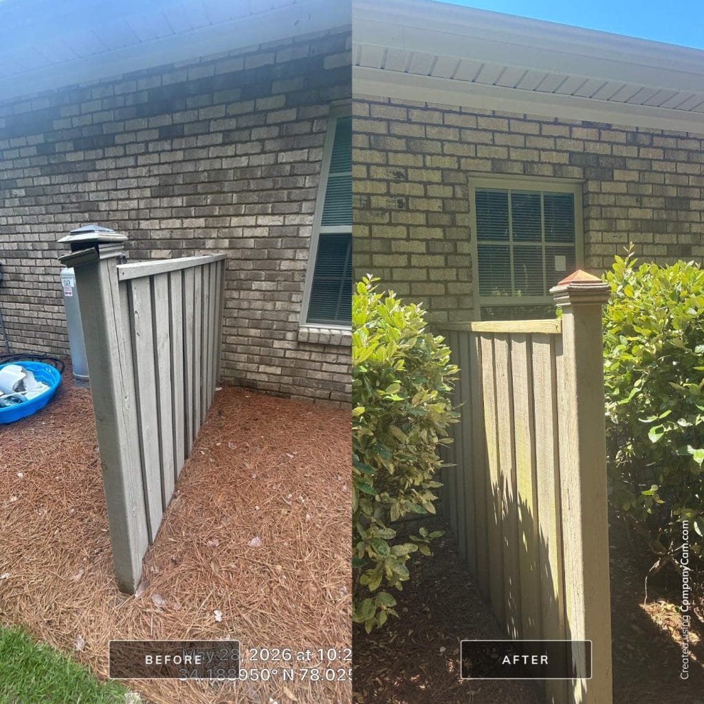RGR Construction and Roofing Exterior Renovations project in Leland, NC