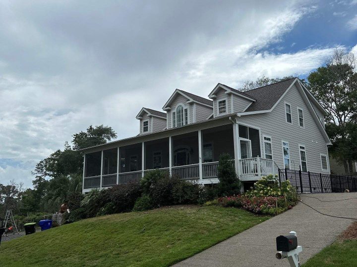 RGR Construction and Roofing Roof Replacement project in Oak Island, NC
