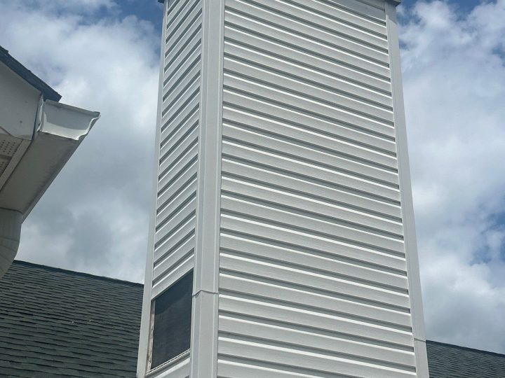 Chimney Leak Repair and Metal Cap Replacement in Wilmington NC by RGR Construction and Roofing, LLC