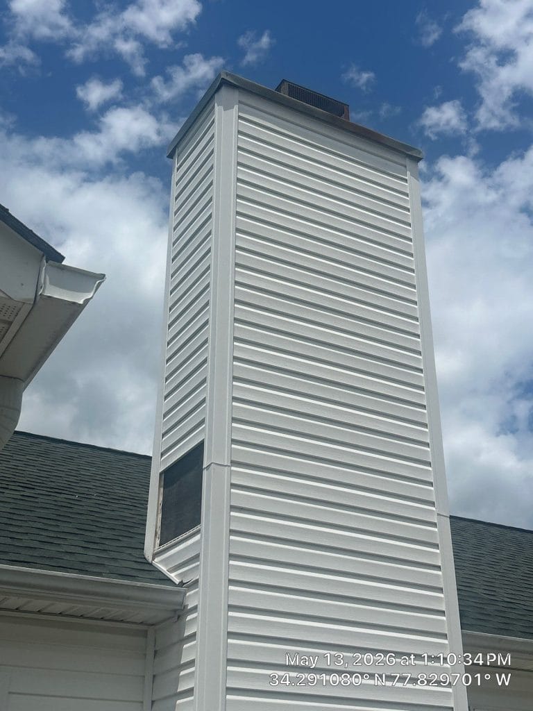 RGR Construction and Roofing Exterior Renovations project in Wilmington, NC