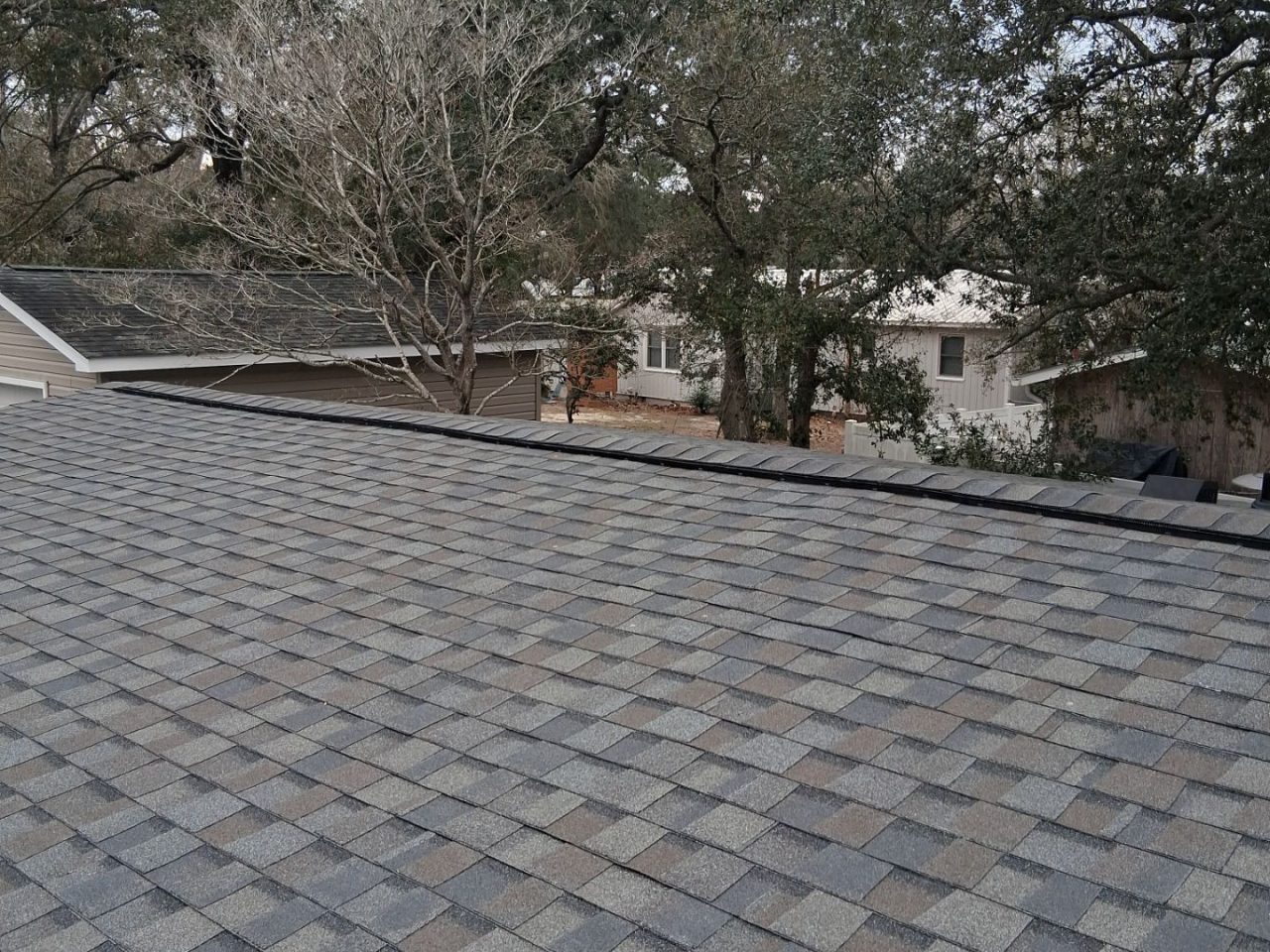 CT Landmark Pro AR MD Driftwood Roof Replacement – Oak Island, NC - Local Roofing Company by RGR Construction and Roofing, LLC