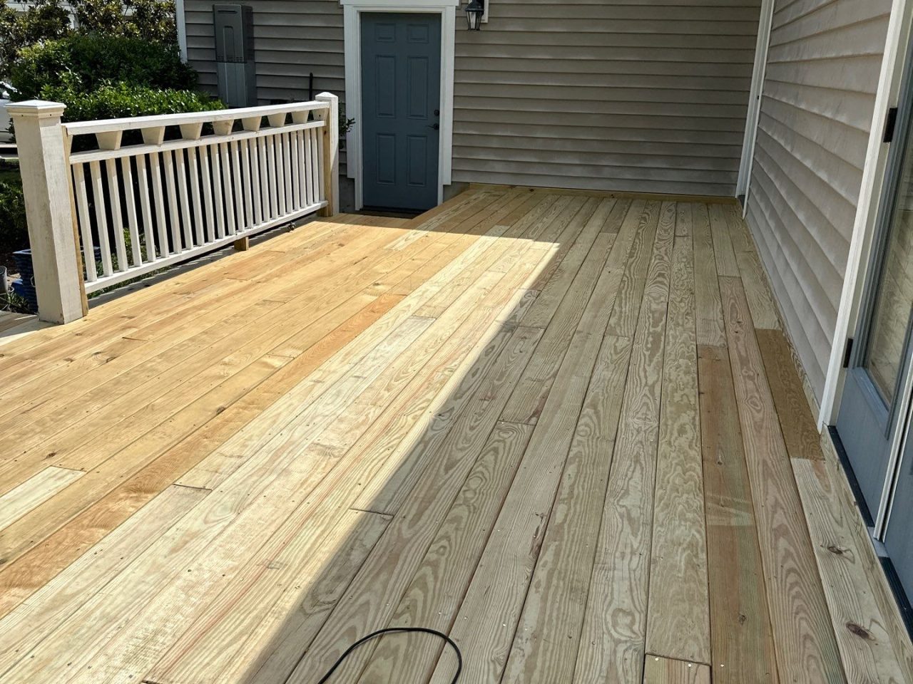 Custom Deck Build in Hampstead, NC by RGR Construction and Roofing, LLC