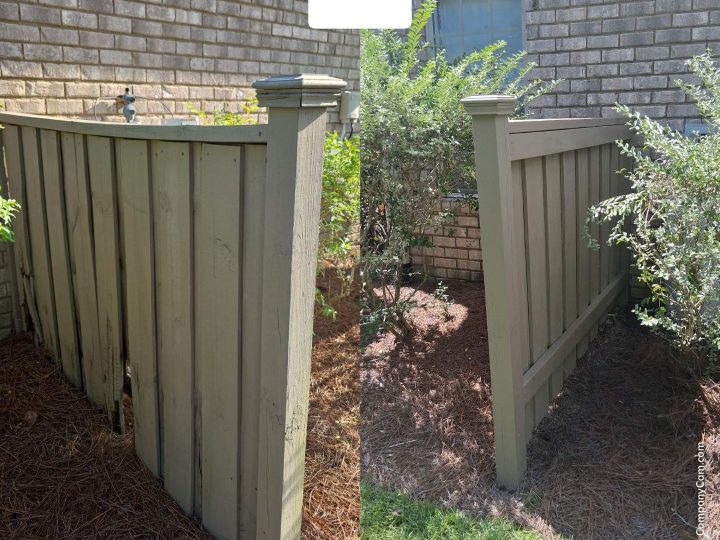 Fence Repair using Severe Weather 2-in x 4-in x 8-ft #2 Prime Southern yellow pine Above ground Pressure Treated Lumber by RGR Construction and Roofing, LLC