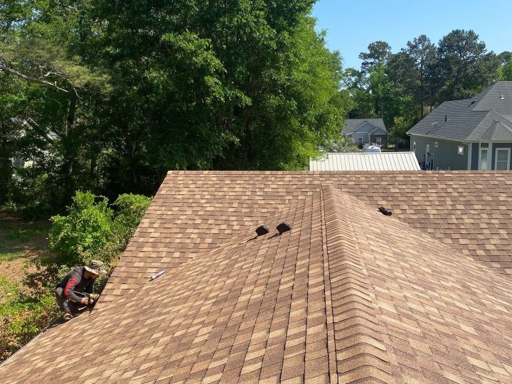 RGR Construction and Roofing FORTIFIED Roof Replacement project in Brunswick County