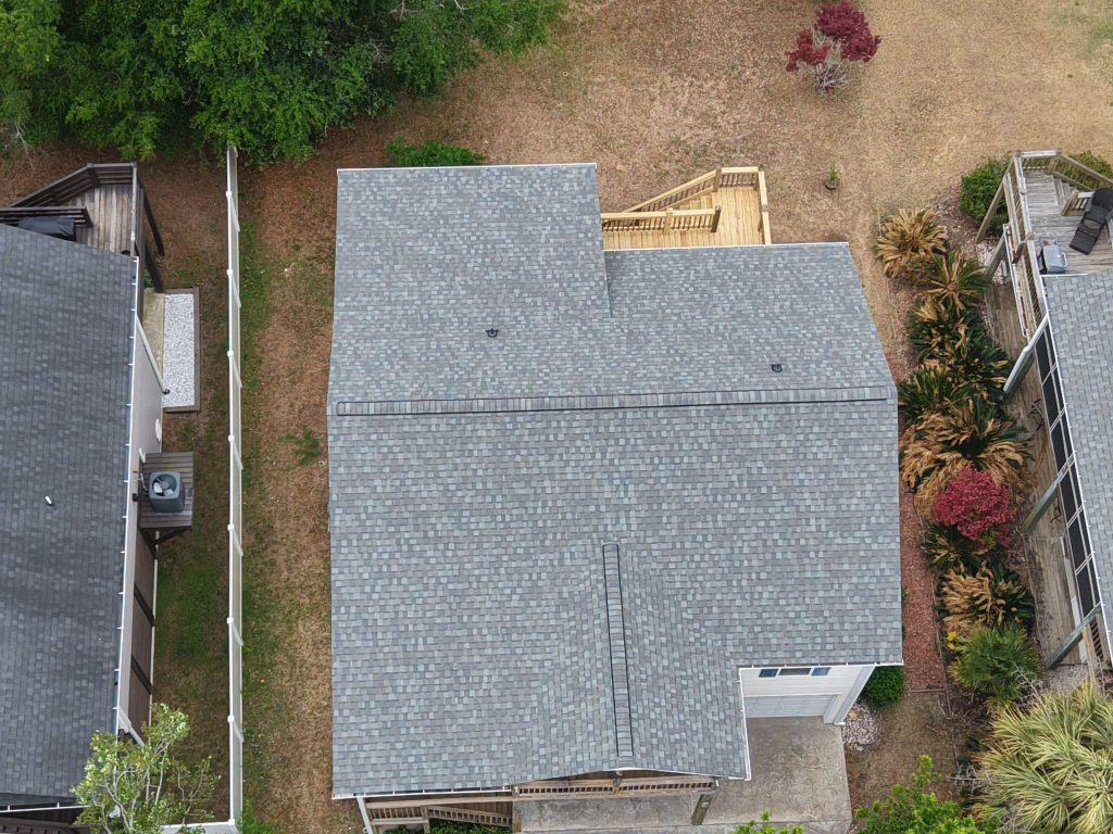 RGR Construction and Roofing FORTIFIED Roof Replacement project in Oak Island, NC