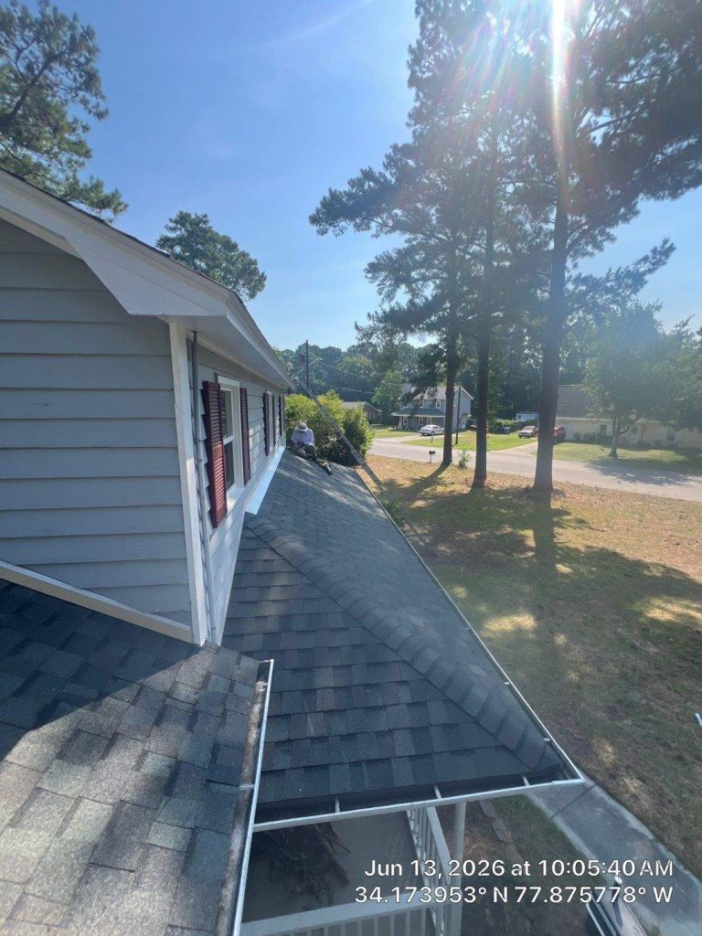 RGR Construction and Roofing FORTIFIED Roof Replacement project in Wilmington, NC