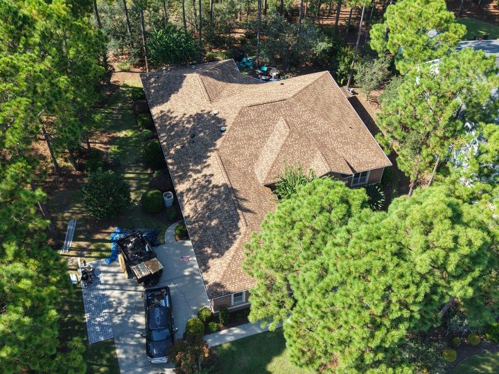 RGR Construction and Roofing FORTIFIED Roof Replacement project in Southport, NC