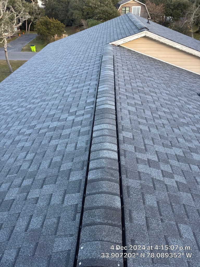 RGR Construction and Roofing FORTIFIED Roof Replacement project in Oak Island, NC