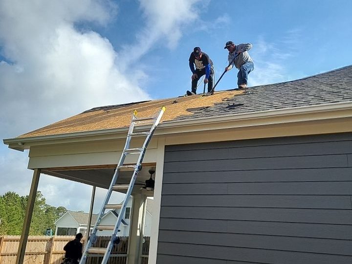 RGR Construction and Roofing Roof Replacement project in Wilmington, NC