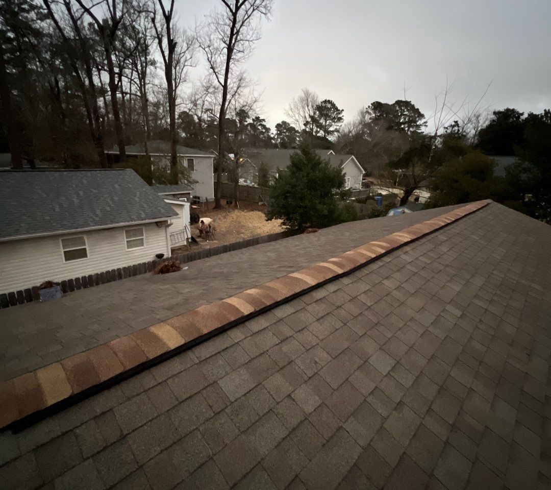 New Ridge Vent & Gutter Guards by RGR Construction and Roofing, LLC