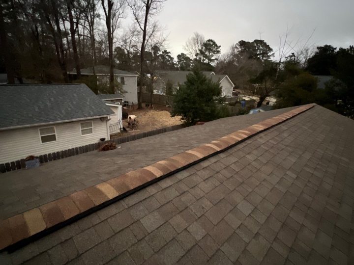 New Ridge Vent & Gutter Guards by RGR Construction and Roofing, LLC