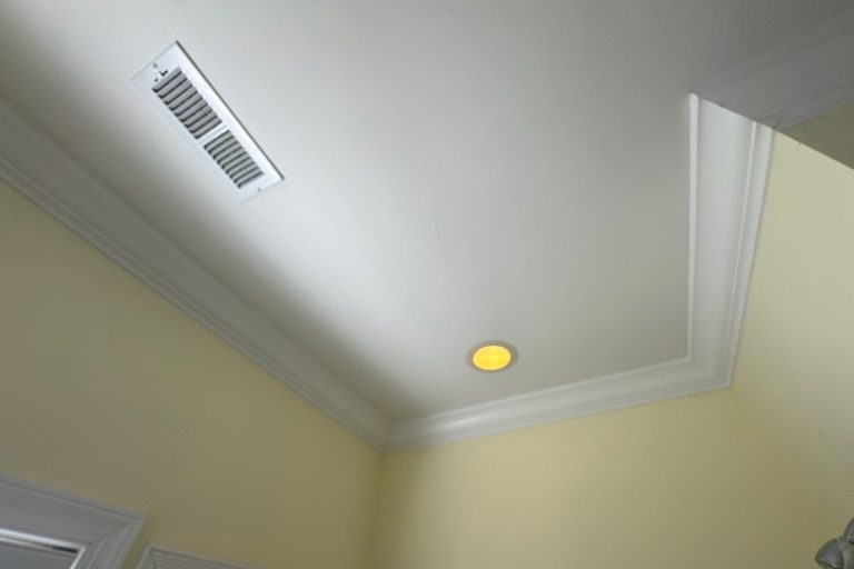 Oak Island Bathroom Ceiling Leak Repair and Restoration — project photograph