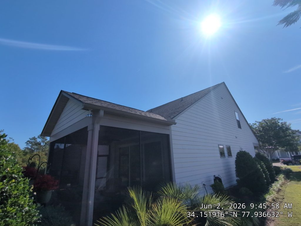 RGR Construction and Roofing Roof Replacement project in Wilmington, NC