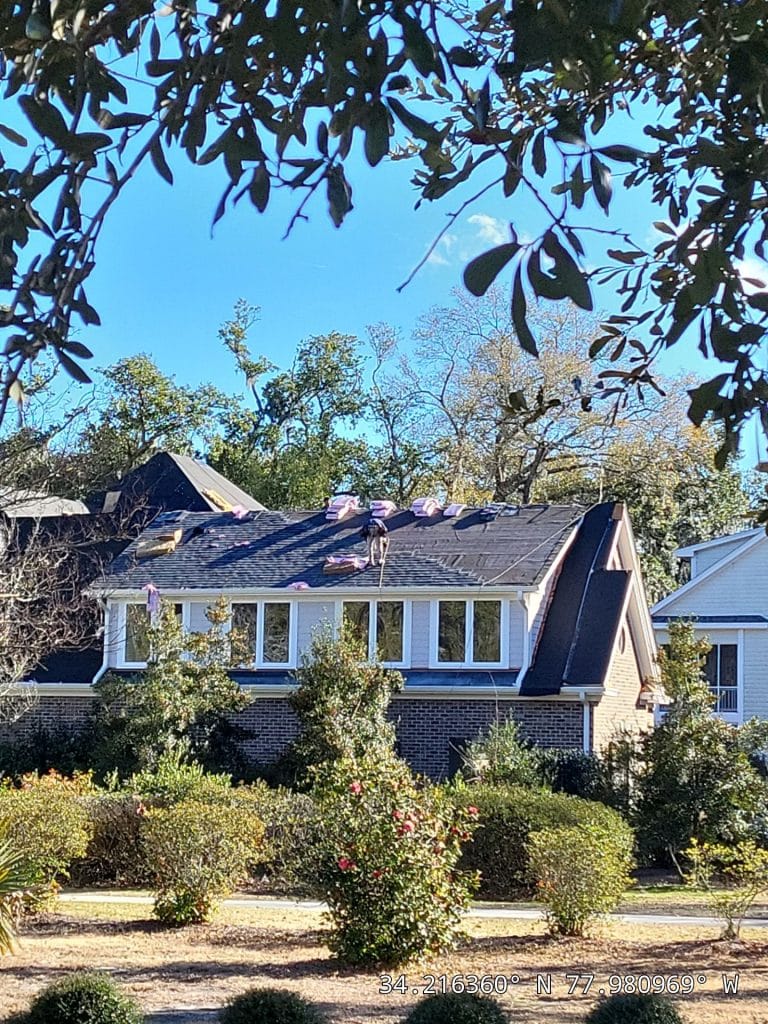 RGR Construction and Roofing Exterior Renovations project in Leland, NC