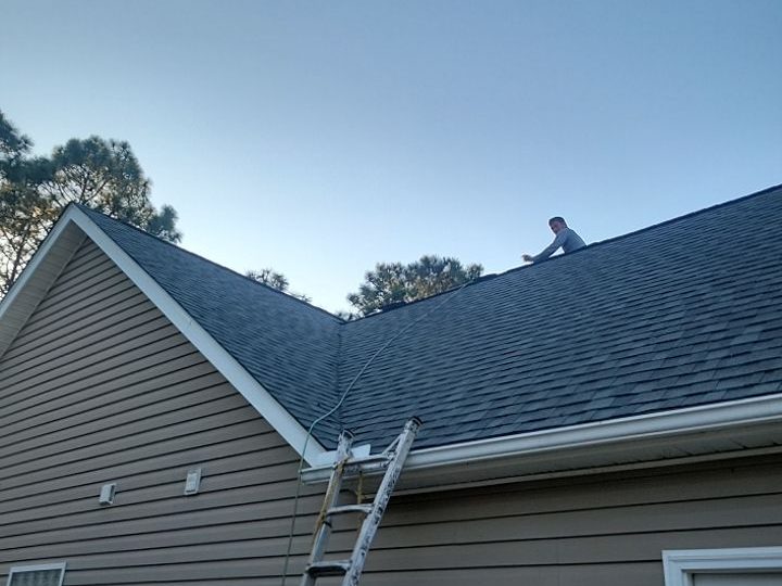 RGR Construction and Roofing, LLC Roof Repair project in Southport, NC