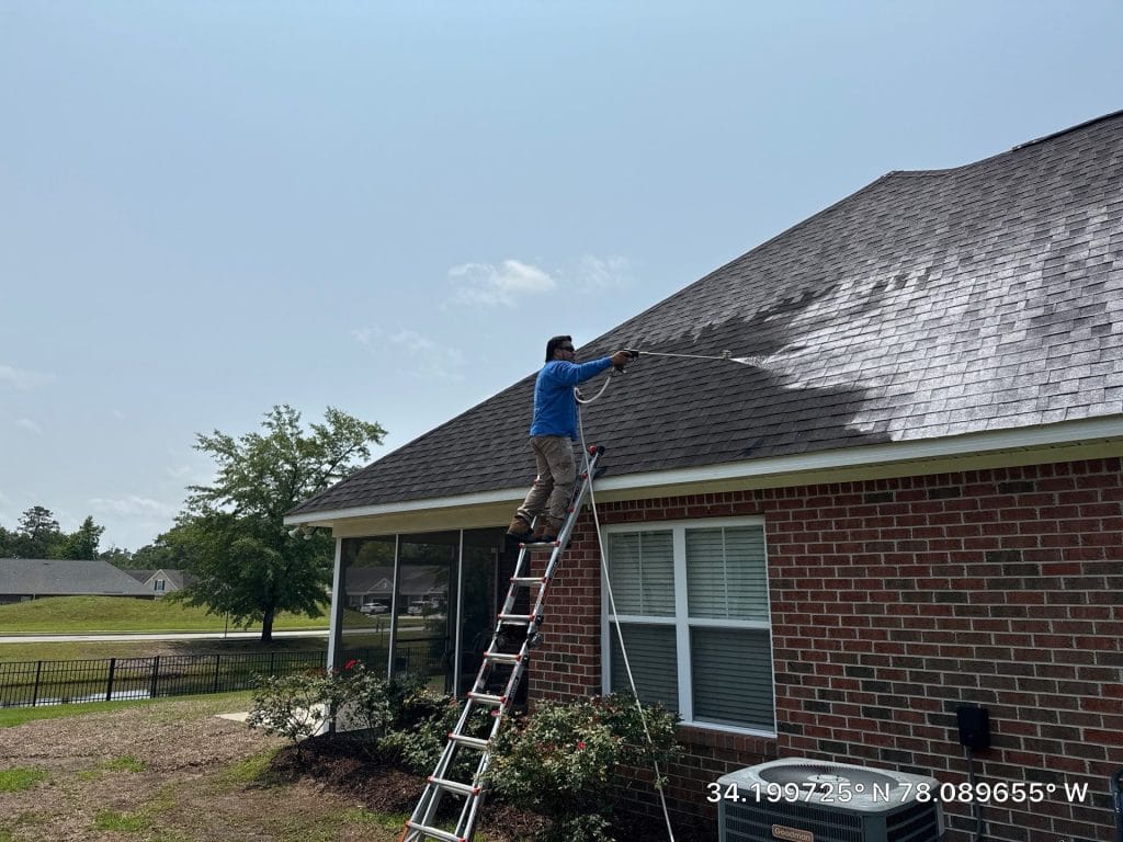 RGR Construction and Roofing Roof Replacement project in Leland, NC
