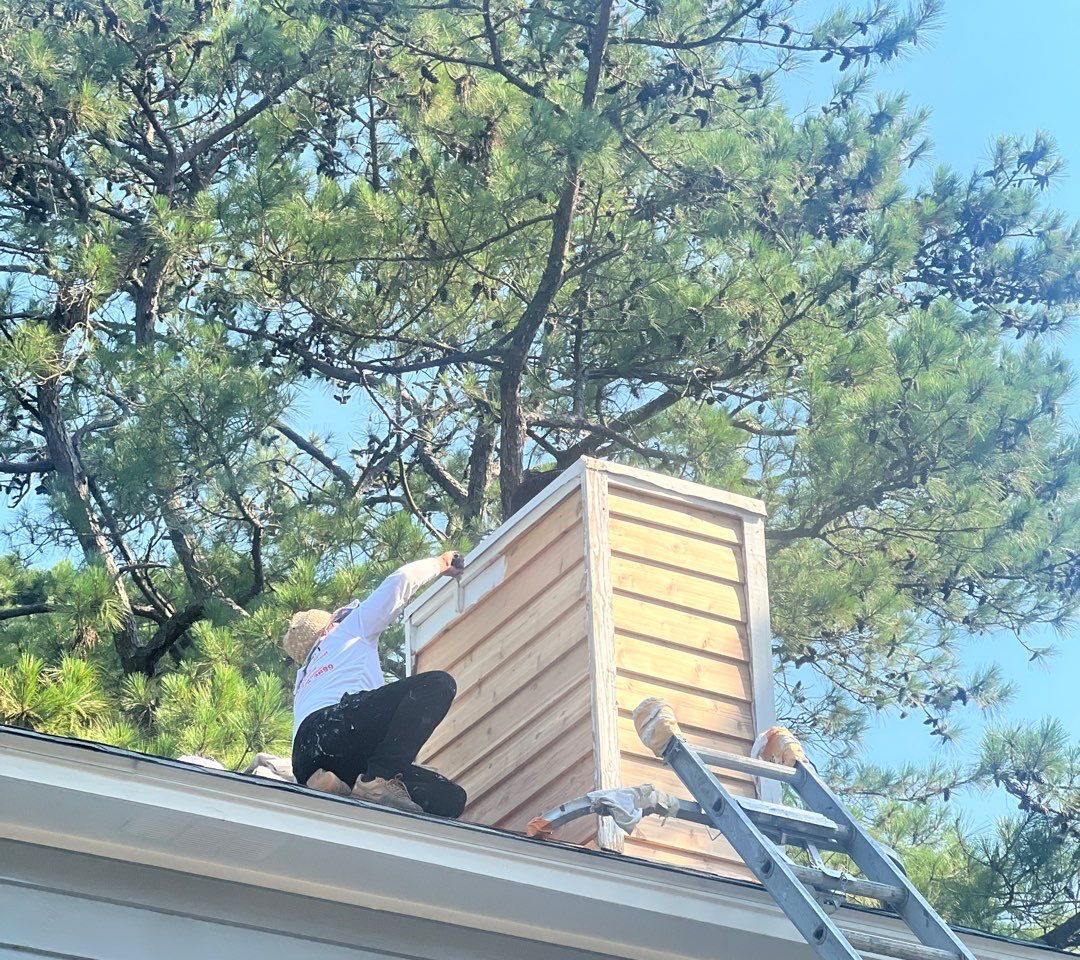 RGR Construction and Roofing Exterior Renovations project in Wilmington, NC
