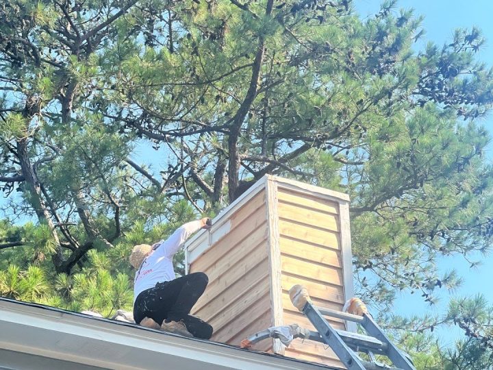 RGR Construction and Roofing Exterior Renovations project in Wilmington, NC