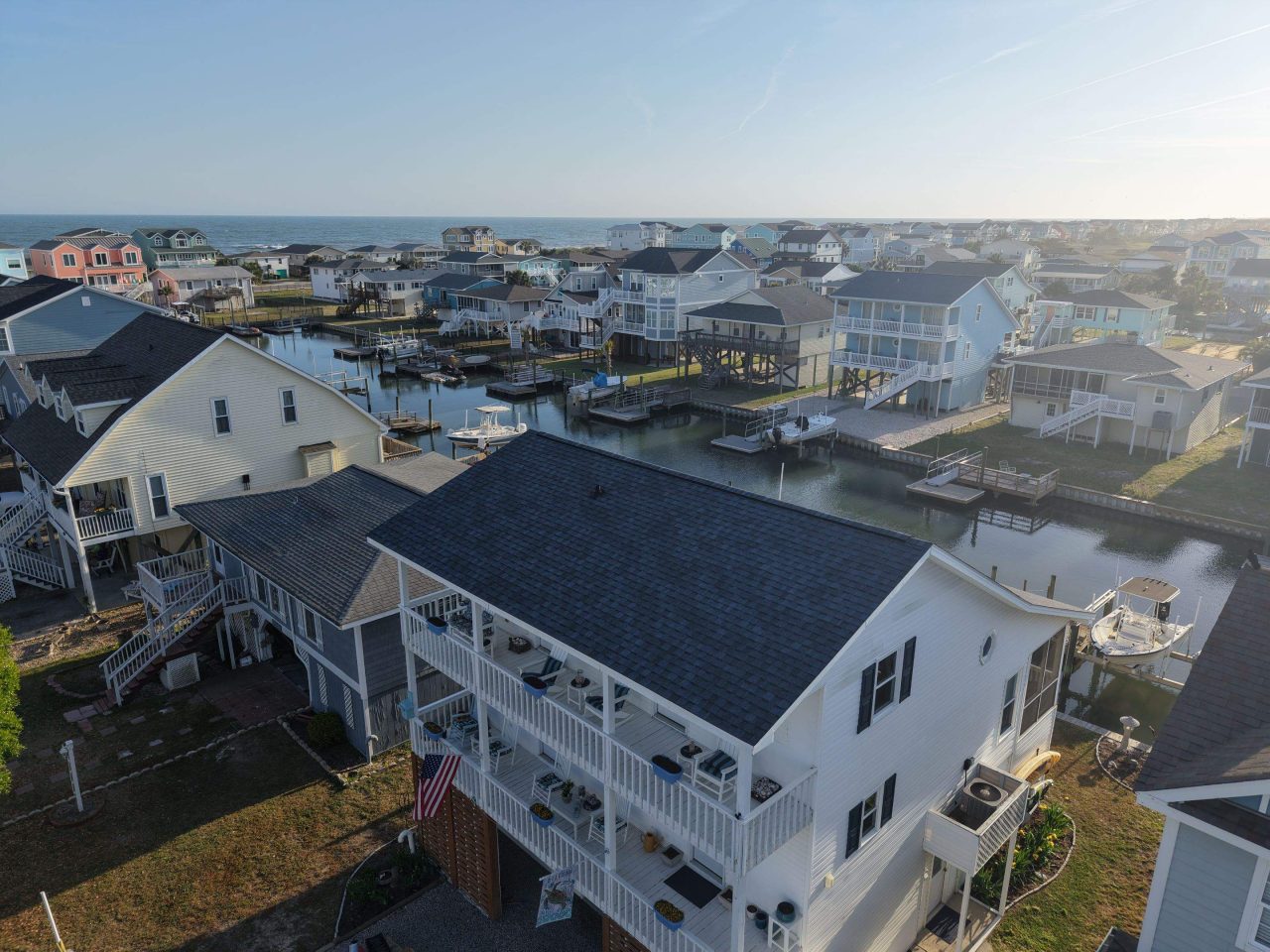 RGR Construction and Roofing, LLC FORTIFIED Roof Replacement project in Holden Beach, NC