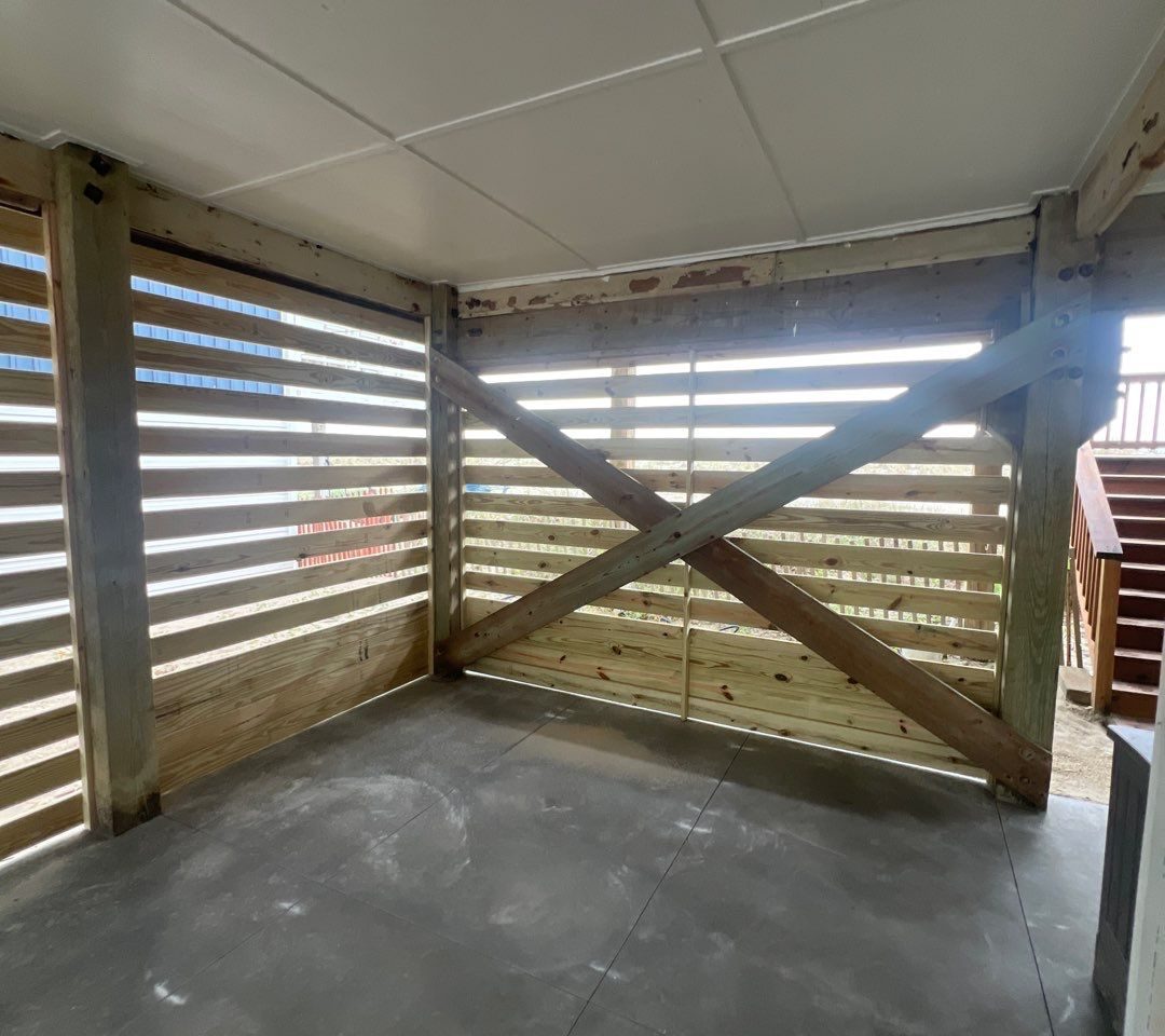 RGR Construction and Roofing Driveway project in Oak Island, NC