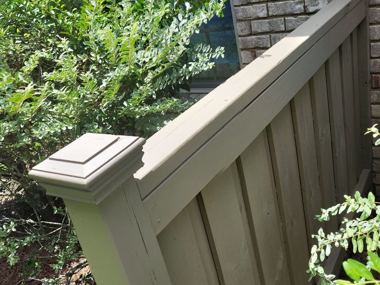 Fence Repair using Severe Weather 2-in x 4-in x 8-ft #2 Prime Southern yellow pine Above ground Pressure Treated Lumber by RGR Construction and Roofing, LLC