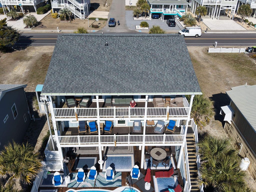 RGR Construction and Roofing FORTIFIED Roof Replacement project in Holden Beach, NC