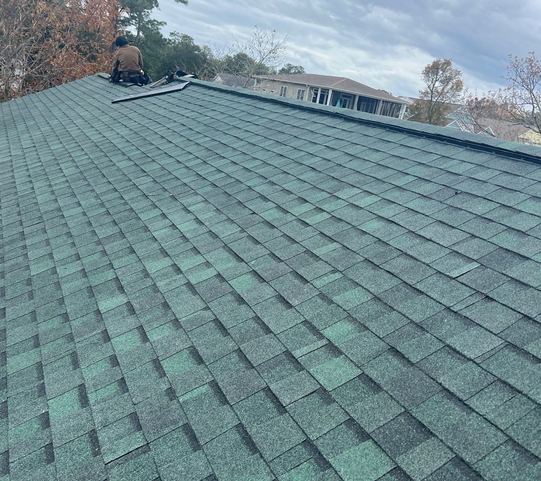 RGR Construction and Roofing FORTIFIED Roof Replacement project in Oak Island, NC