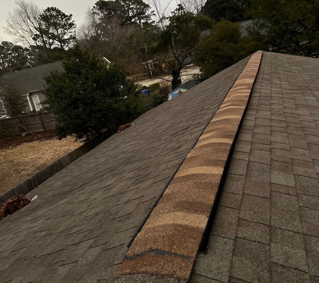 New Ridge Vent & Gutter Guards by RGR Construction and Roofing, LLC
