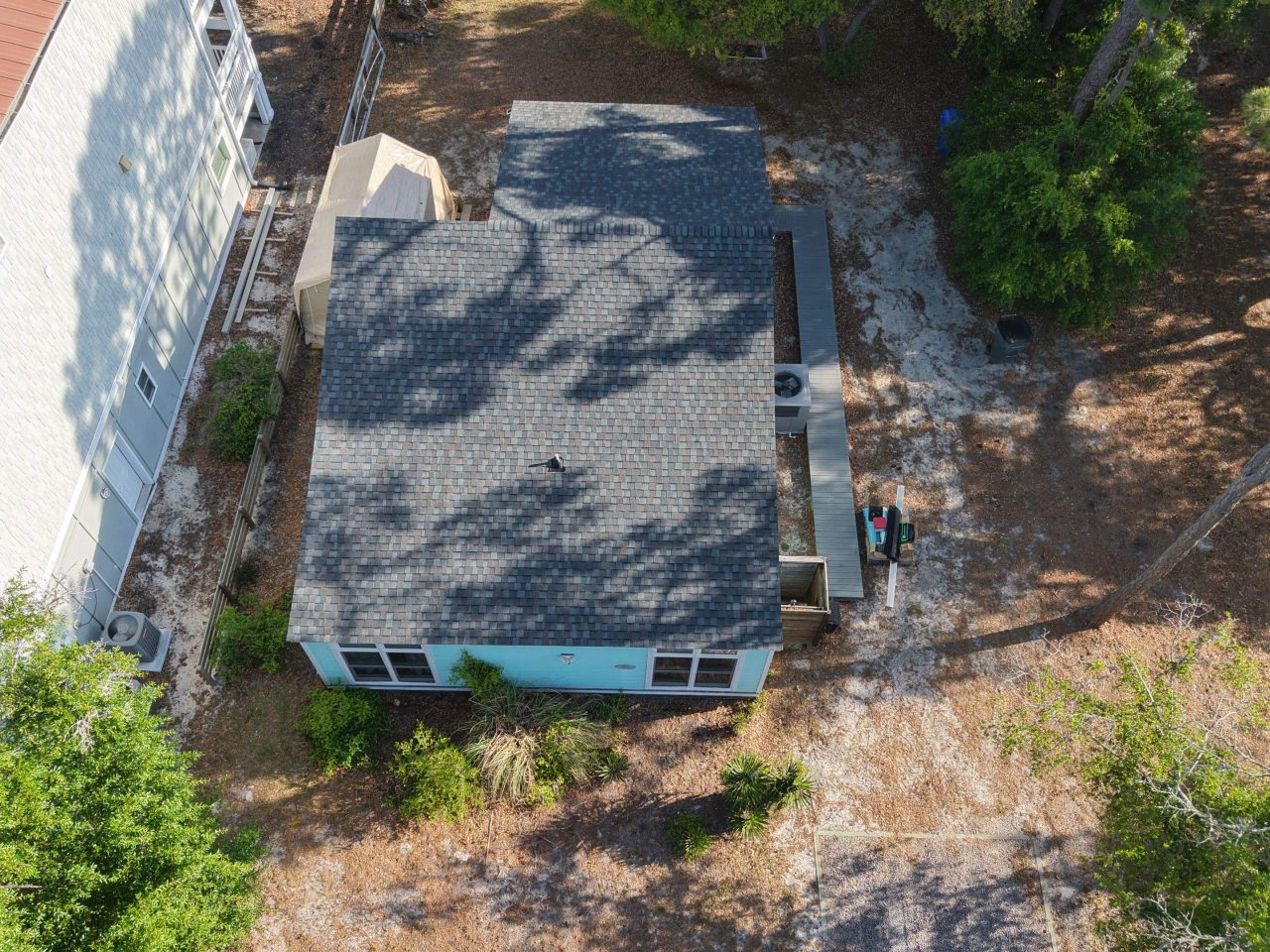 RGR Construction and Roofing FORTIFIED Roof Replacement project in Oak Island, NC