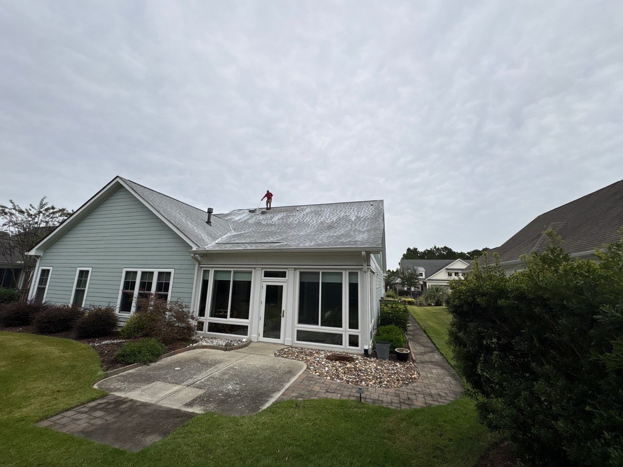 RoofRestor Shingle Rejuvenation in Brunswick Forest, Leland NC by RGR Construction and Roofing, LLC