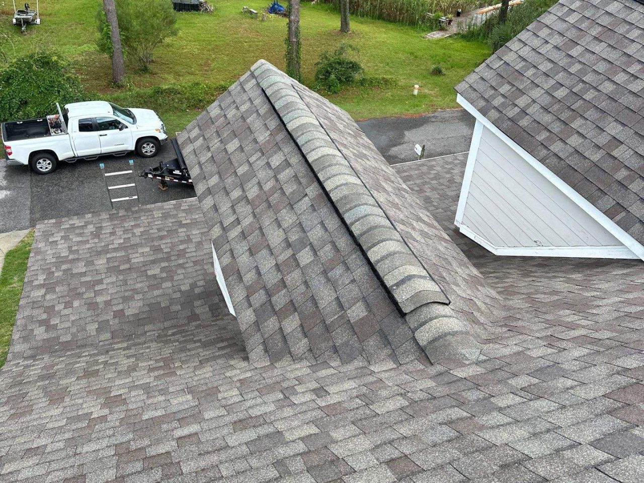 RGR Construction and Roofing Roof Replacement project in Oak Island, NC