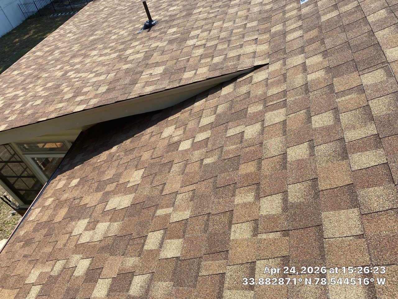RGR Construction and Roofing FORTIFIED Roof Replacement project in Sunset Beach, NC