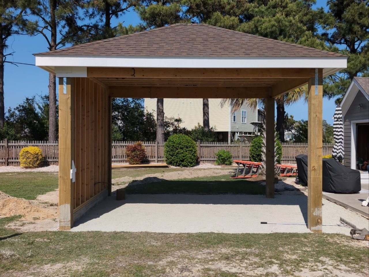RGR Construction and Roofing Deck & Porches project in Hampstead, NC