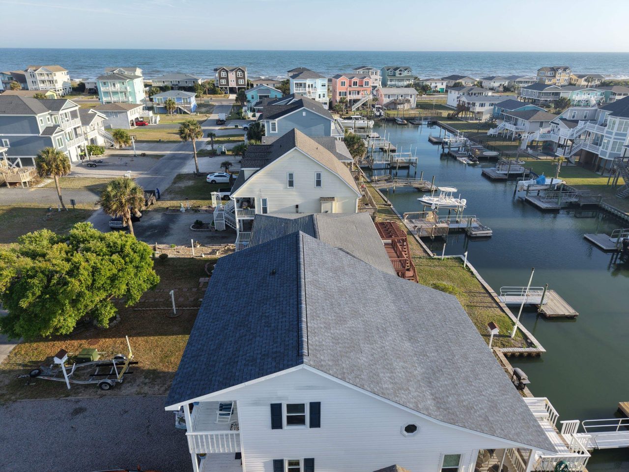 RGR Construction and Roofing FORTIFIED Roof Replacement project in Brunswick County