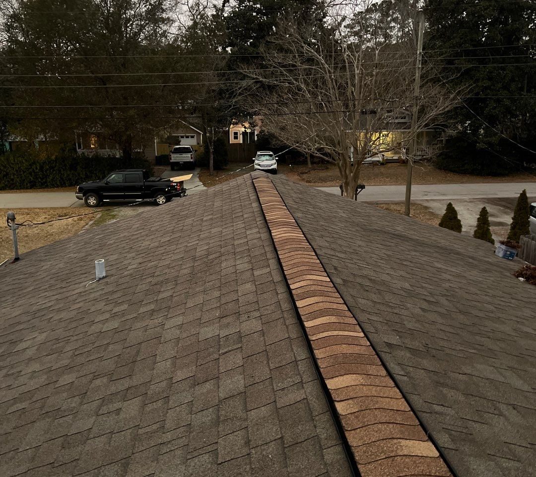 New Ridge Vent & Gutter Guards by RGR Construction and Roofing, LLC