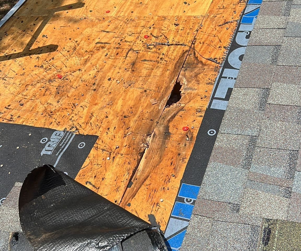 RGR Construction and Roofing Roof Repair project in Wilmington, NC