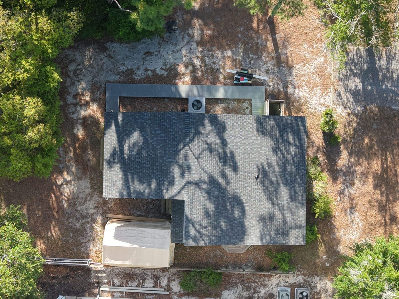 RGR Construction and Roofing FORTIFIED Roof Replacement project in Brunswick County