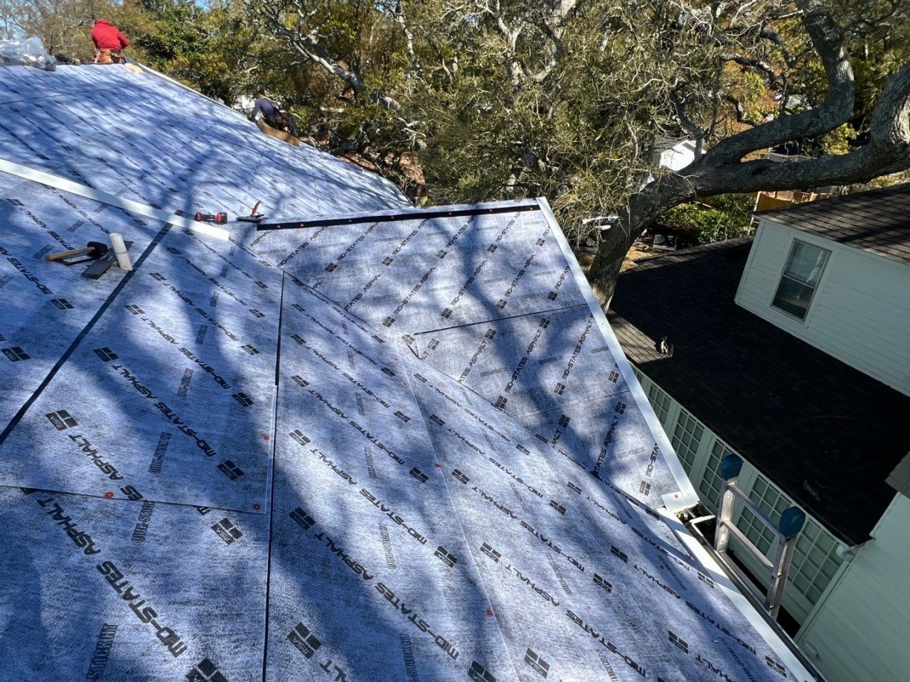 RGR Construction and Roofing, LLC Metal Roof Installation project in Southport, NC