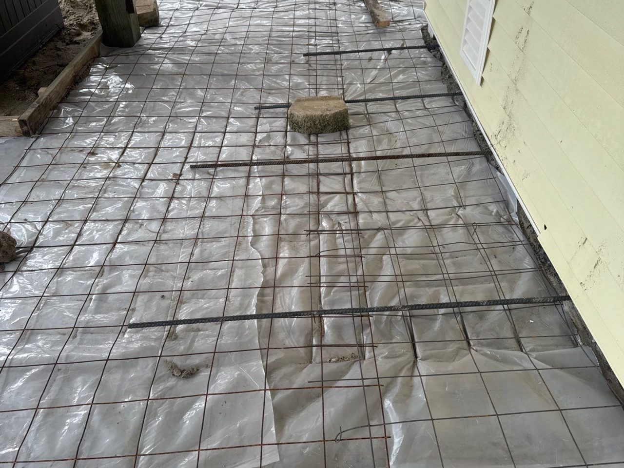 RGR Construction and Roofing Driveway project in Oak Island, NC