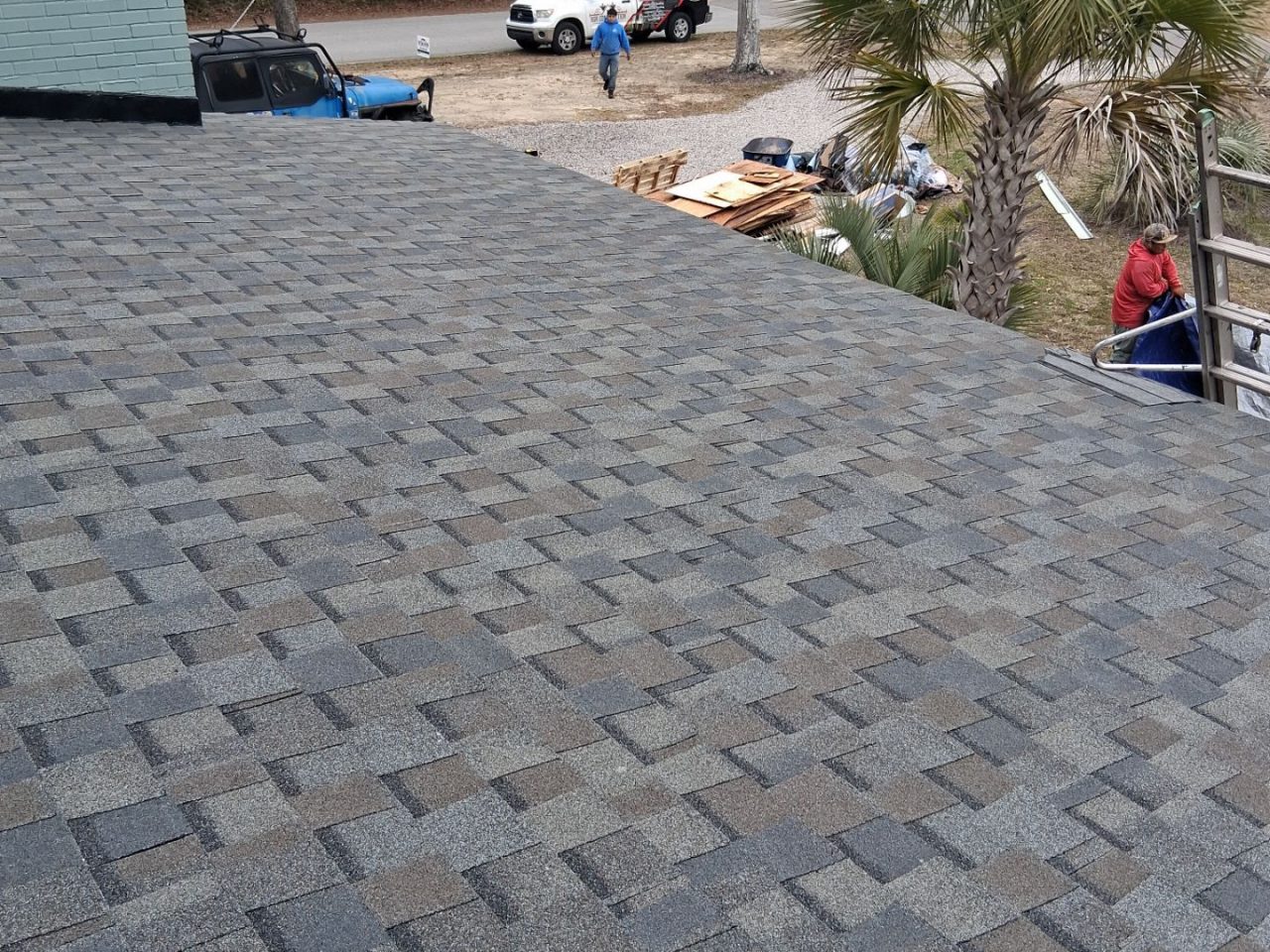 CT Landmark Pro AR MD Driftwood Roof Replacement – Oak Island, NC - Local Roofing Company by RGR Construction and Roofing, LLC