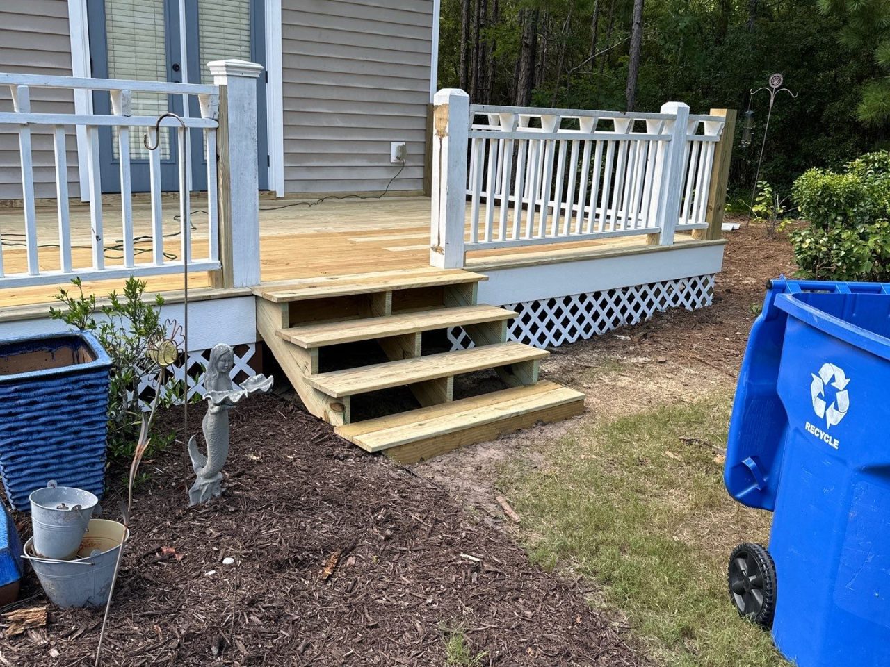 Custom Deck Build in Hampstead, NC by RGR Construction and Roofing, LLC