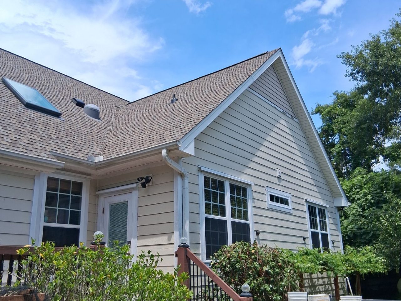 Fortified Roof Replacement and Skylight Replacement in Hampstead, NC by RGR Construction and Roofing, LLC