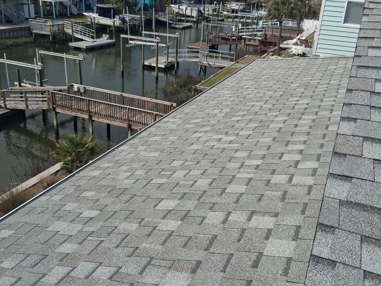 RGR Construction and Roofing FORTIFIED Roof Replacement project in Supply, NC