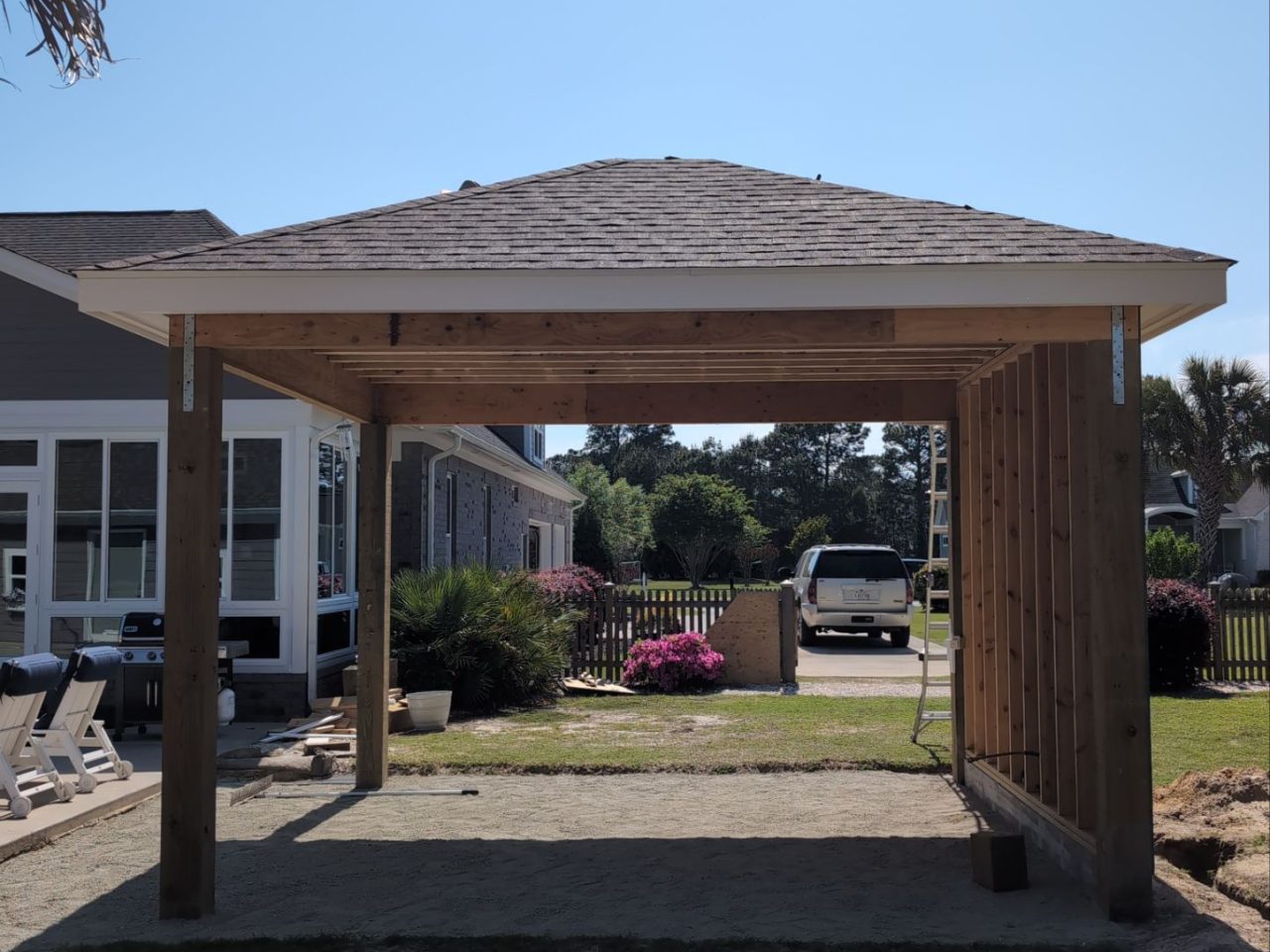 RGR Construction and Roofing Deck & Porches project in Hampstead, NC